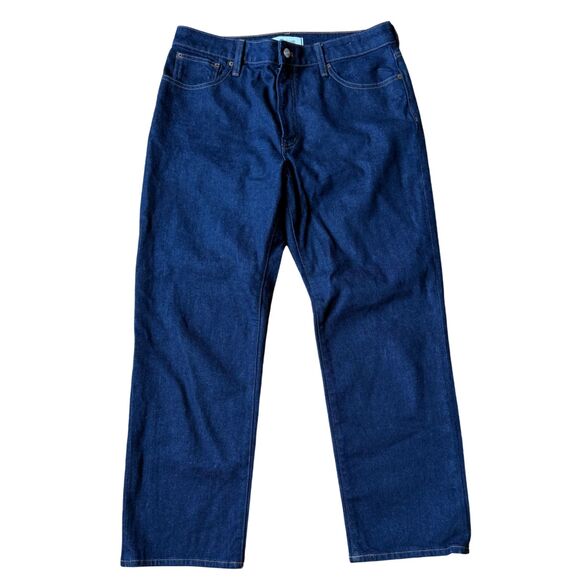 Madewell Denim - Madewell Dark Wash Blue The Curvy Jules Slim-Straight High Waisted Jean Size 30